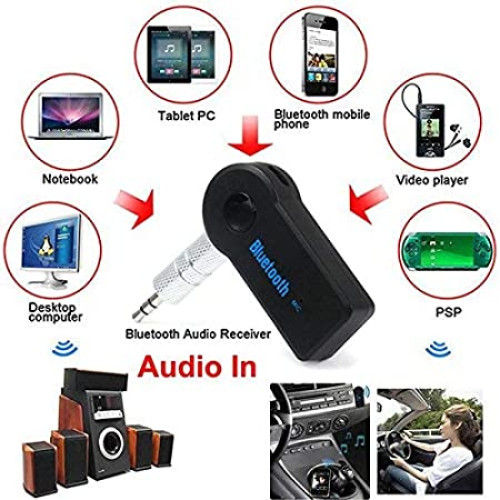 Receptor De Audio Bluetooth Para Auto Bt-350 Car Wireless