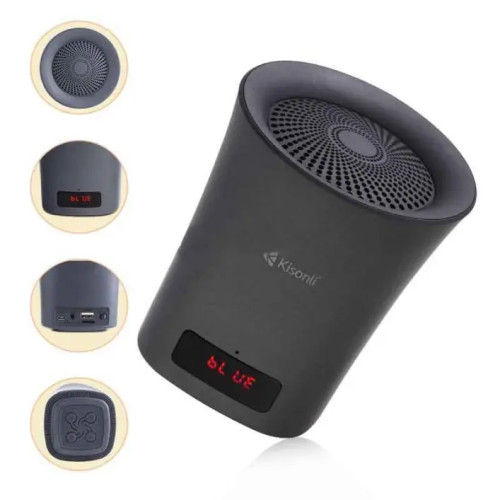 Kisonli Speaker Wireless Bluetooth - LED - 803