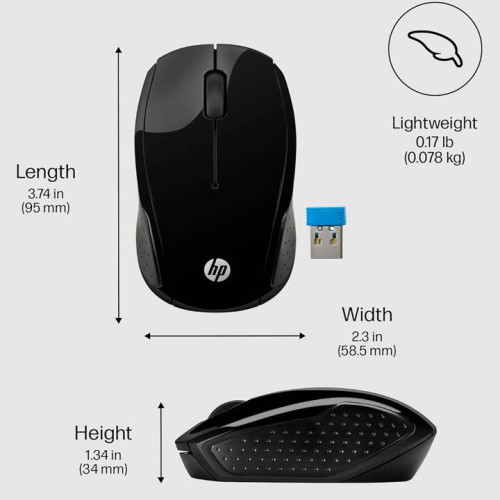 Solid 200DPI Wireless Mouse