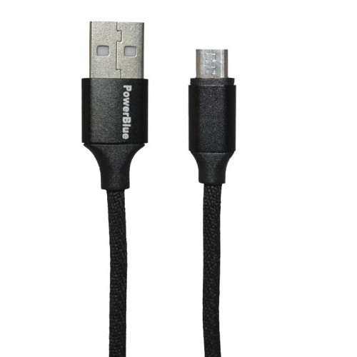 DC28 power blue 3A Micro-USB Data Cable