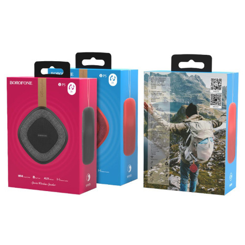 BOROFONE BP5 Cool sports wireless V5.0 speaker, 600mAh battery for 5 hours of music  calls