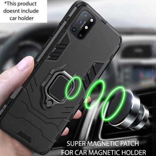 OnePlus 8T Armor Integration Camera protection, Support Magnetic Car Mounts, Stylish Dual Layer Hard PC Back Cover