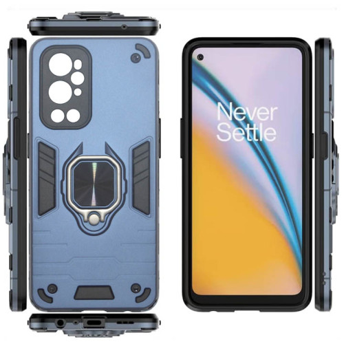 OnePlus Nord 2 Armor Integration Camera protection, Support Magnetic Car Mounts, Stylish Dual Layer Hard PC Back Cover