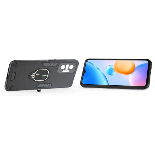 Redmi Note 10 Pro 4G Armor Integration Camera protection, Support Magnetic Car Mounts, Stylish Dual Layer Hard PC Back Cover