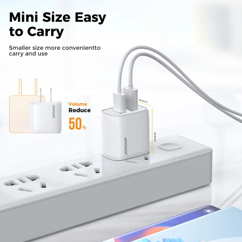 JOYROOM L-2A101 2.1A Dual ports mini fast charger