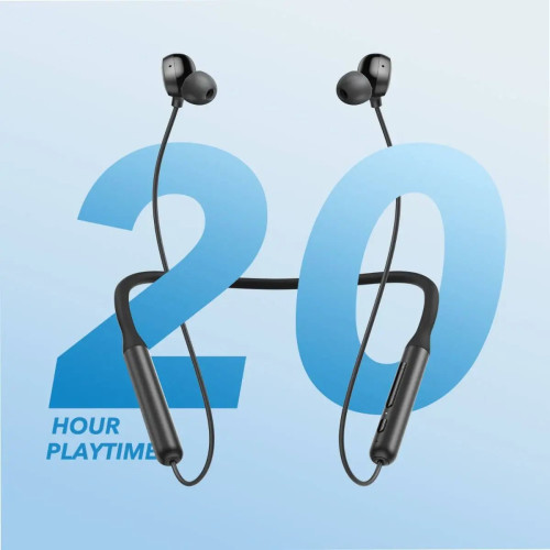 Soundcore By Anker R500 Fast Charging In Ear Neckband with 20 Hours Playtime Bluetooth Headset (Blue, in The Ear)