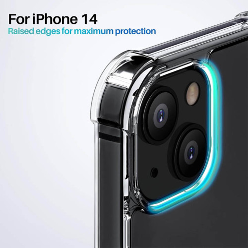 Iphone 14 6.1 Integration Camera Protection, Crystal Clear Transparent Cover Case