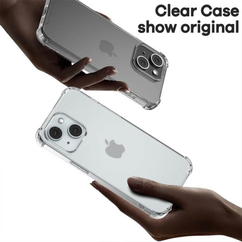 Iphone 14 6.1 Integration Camera Protection, Crystal Clear Transparent Cover Case