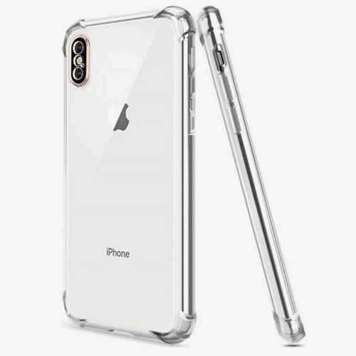 Iphone X-XS Integration Camera Protection, Crystal Clear Transparent Cover Case