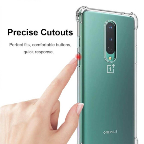 Oneplus  8 Integration Camera Protection, Crystal Clear Transparent Cover Case