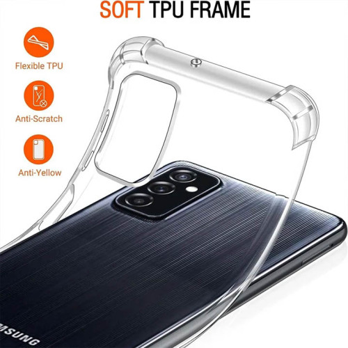 Samsung Galaxy M52 5G Integration Camera Protection, Crystal Clear Transparent Cover Case