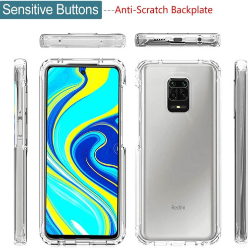 Samsung Galaxy Note 10 Lite 4G HM Note 9S-Note 9 Pro Note 9 Pro Max-Poco M2 Pro GW Integration Camera Protection, Crystal Clear Transparent Cover Case