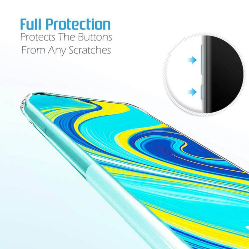 Samsung Galaxy Note 10 Lite 4G HM Note 9S-Note 9 Pro Note 9 Pro Max-Poco M2 Pro GW Integration Camera Protection, Crystal Clear Transparent Cover Case
