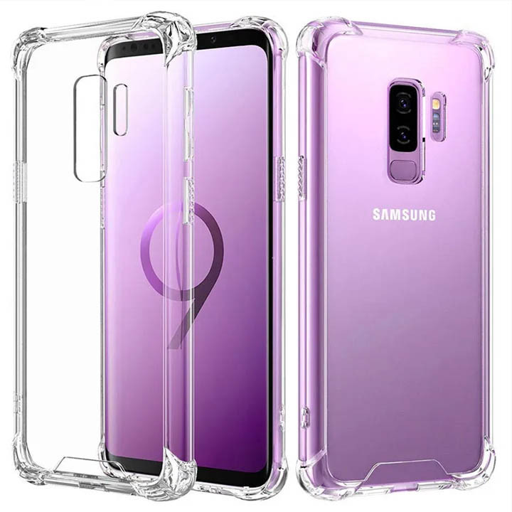 Samsung Galaxy S9 Plus Integration Camera Protection, Crystal Clear Transparent Cover Case