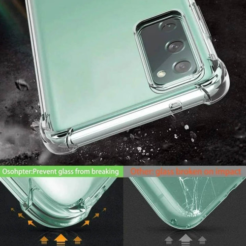 Samsung Galaxy S20 Fe-S20 Lite Integration Camera Protection, Crystal Clear Transparent Cover Case