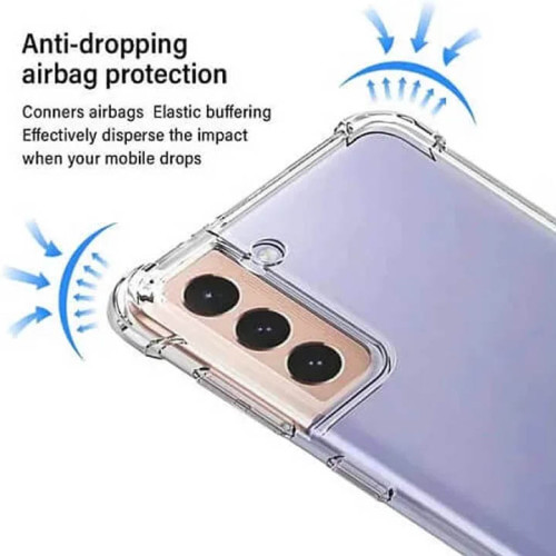 Samsung Galaxy S22 Integration Camera Protection, Crystal Clear Transparent Cover Case