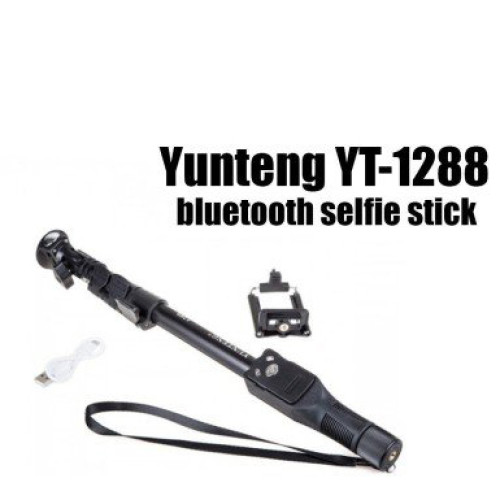 Yunteng Self Picture Monopod YT-1288 Selfie Stick With Bluetooth  Remote Control