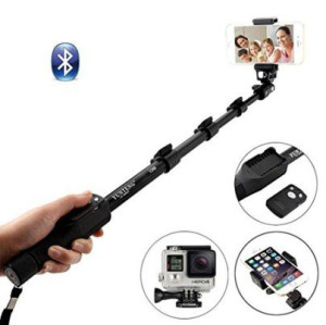 Yunteng Self Picture Monopod YT-1288 Selfie Stick With Bluetooth  Remote Control