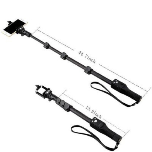 Yunteng Self Picture Monopod YT-1288 Selfie Stick With Bluetooth  Remote Control