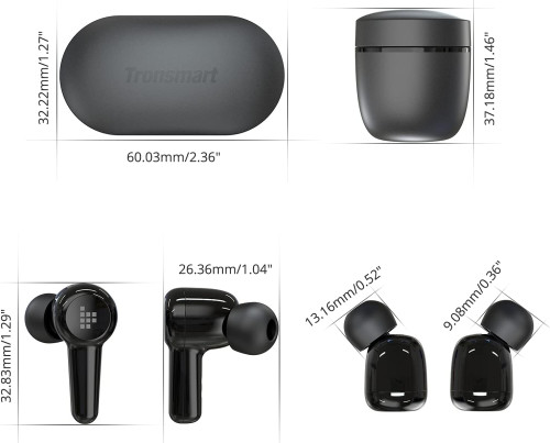Tronsmart Apollo Air+ Hybrid Active Noise Cancelling Earbuds