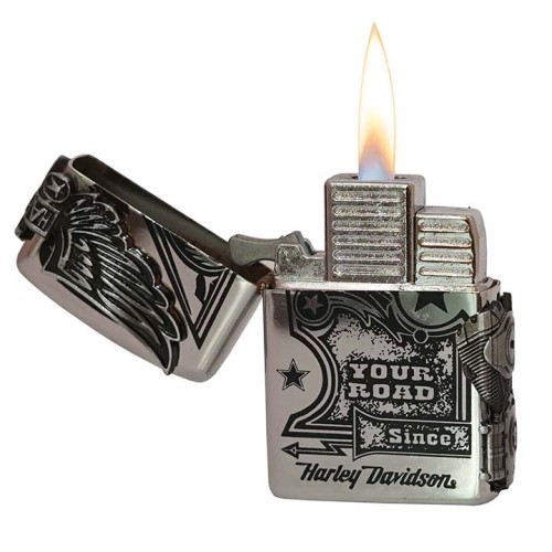 3D Zippo Looks Lighter