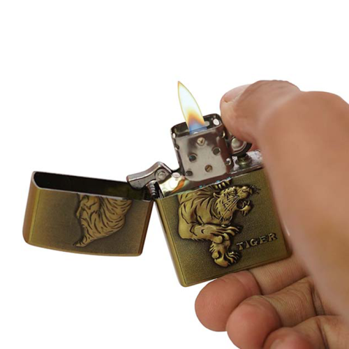 Tiger Zippo Lighter